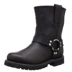Ad Tec 8" Harness Boot Black Work Boot